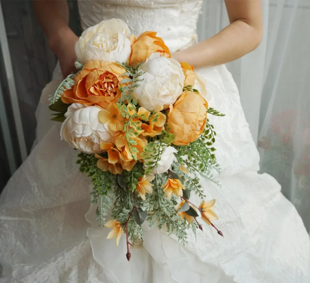Hot Sale Wedding Bouquets Artificial Bride Flowers Wedding White Water Droplets Waterfall Wedding Flowers Bridal Bouquets S87
Hot Sale Wedding Bouquets Artificial Bride Flowers Wedding White Water Droplets Waterfall Wedding Flowers Bridal Bouquets S87