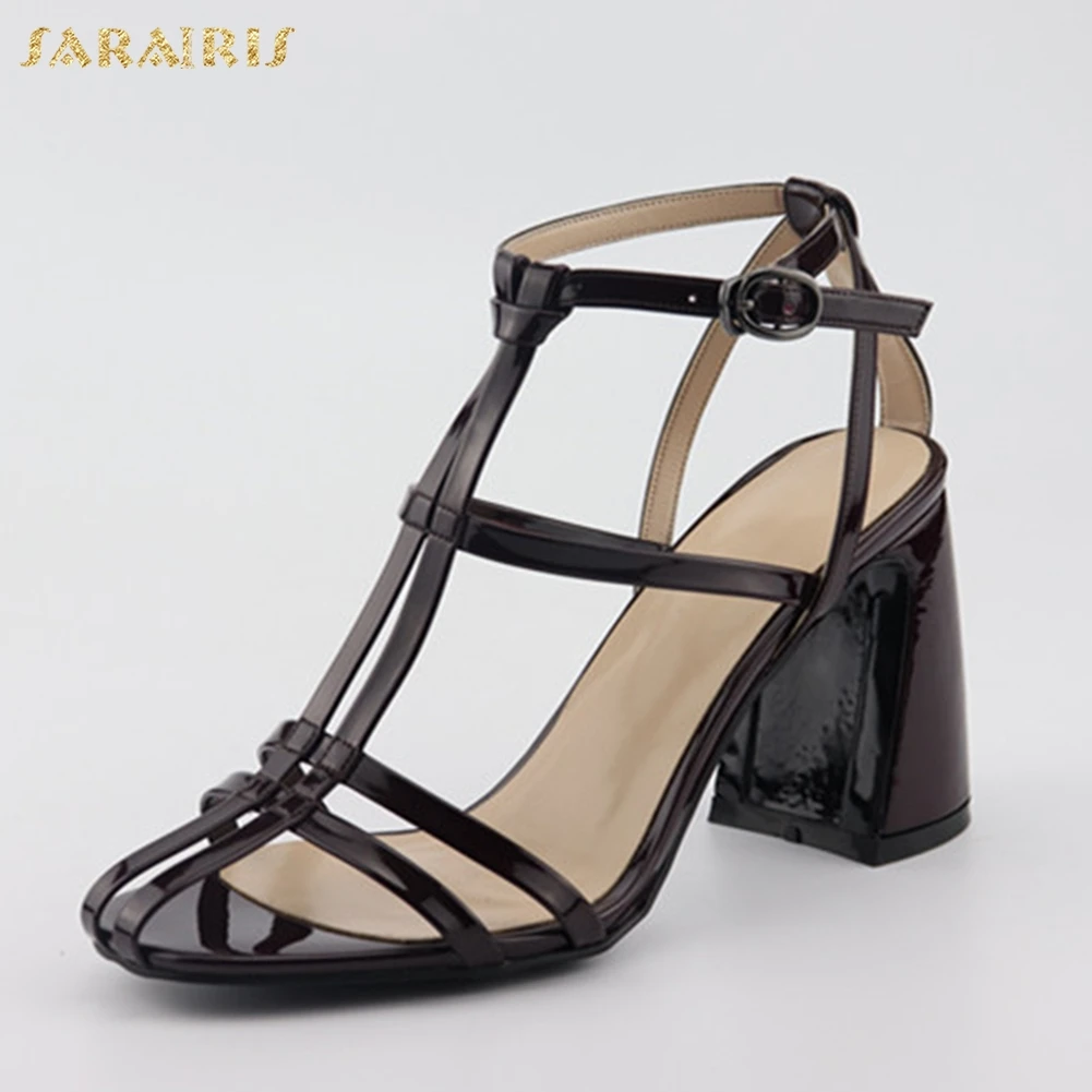 SARAIRIS Brand new large size 33-46 elegant gladiator Women's Shoes chunky high Heels quality shoes Woman Sandals
SARAIRIS Brand new large size 33-46 elegant gladiator Women's Shoes chunky high Heels quality shoes Woman Sandals