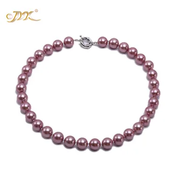 JYX 2019 charming necklace claret-red 10mm Seashell Pearl Round Beads Necklace high quality 18" elegant jewelry for women
JYX 2019 charming necklace claret-red 10mm Seashell Pearl Round Beads Necklace high quality 18" elegant jewelry for women