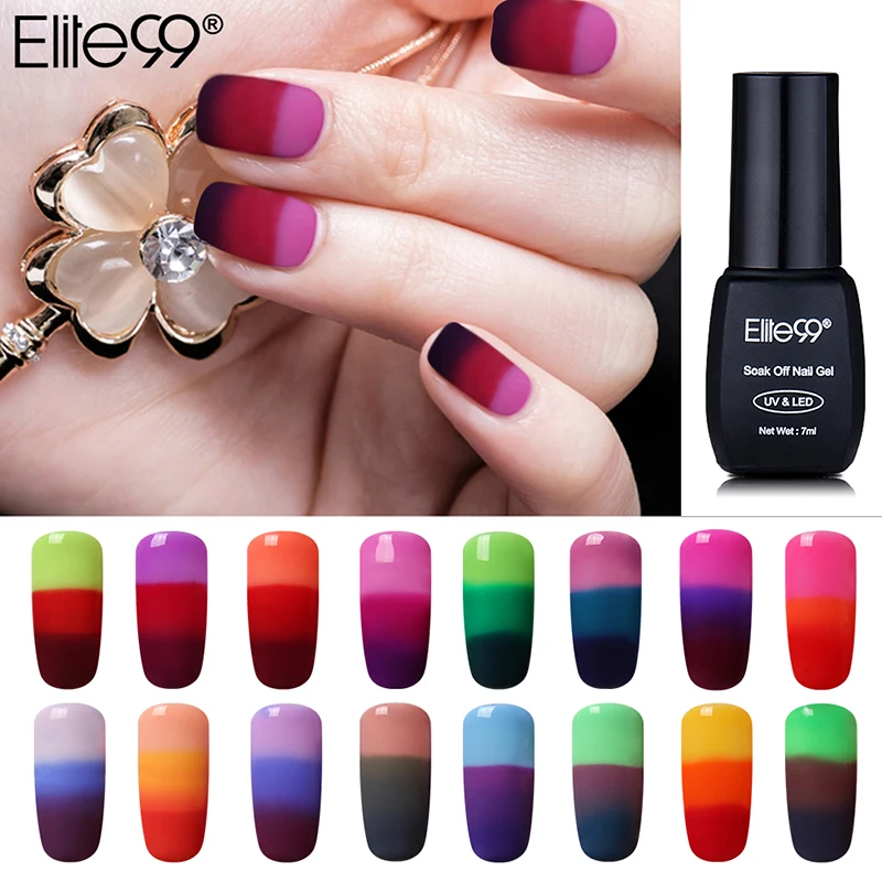 Elite99 New Arrival 3 Color Chameleon Mood Changing Nails UV Gel Soak Off LED UV Gel Lacquer Nail Gel Manicure Varnish
Elite99 New Arrival 3 Color Chameleon Mood Changing Nails UV Gel Soak Off LED UV Gel Lacquer Nail Gel Manicure Varnish