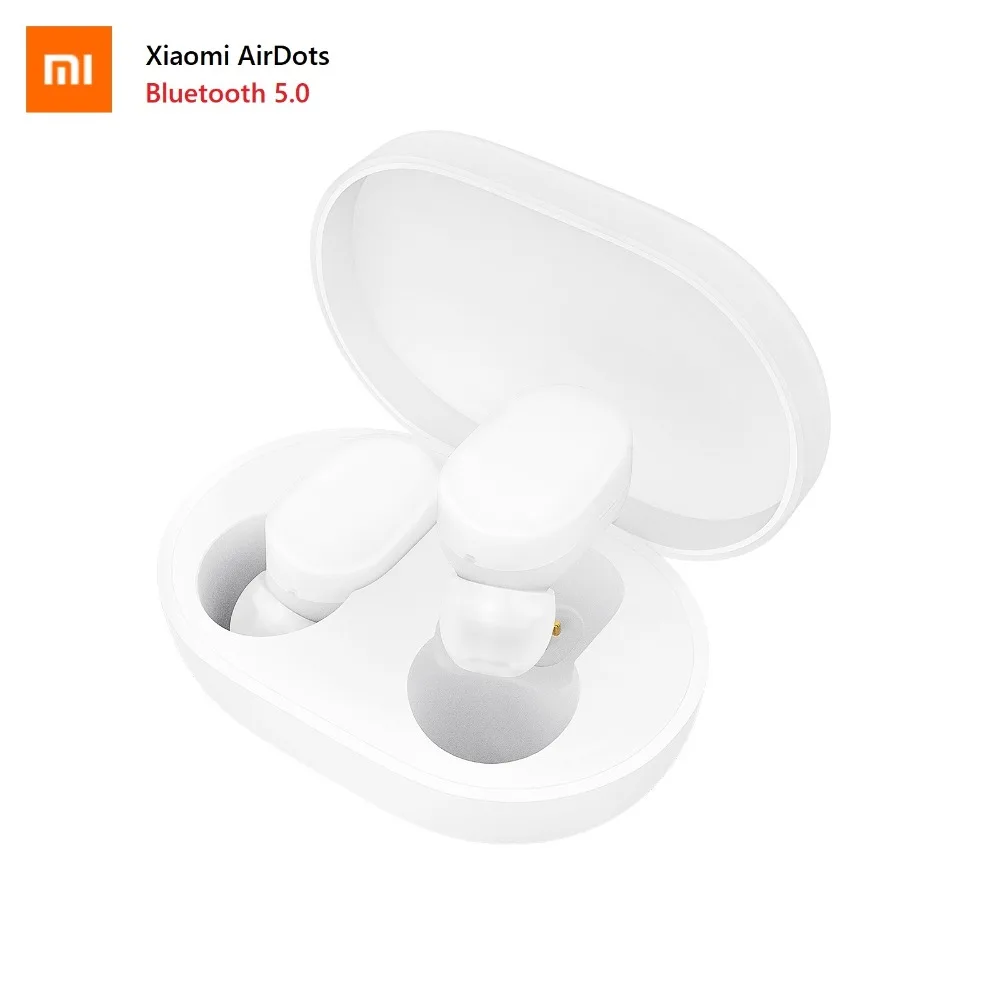 Оригинальные наушники Xiaomi AirDots Bluetooth Молодежная версия стерео xiaomi Мини