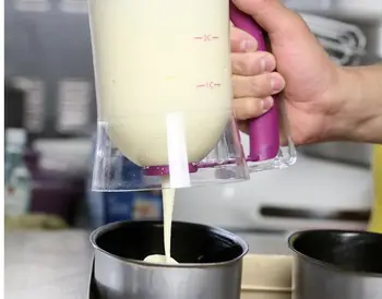 Batter dispenser dispenser ball funnel do paper cup cake batter dispenser baking tool 0867
Batter dispenser dispenser ball funnel do paper cup cake batter dispenser baking tool 0867