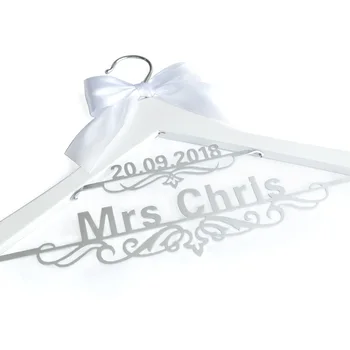 Personalized Wedding Hanger,Wedding Dress Hanger,Custom Hanger with Name & Date,Wedding Gift,Gift for Bride,Gift for Bridesmaid 
Personalized Wedding Hanger,Wedding Dress Hanger,Custom Hanger with Name & Date,Wedding Gift,Gift for Bride,Gift for Bridesmaid