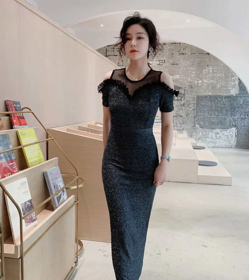 2019 Women Summer Vintage Dress Ankle-Length O-neck Sheath Elegant Evening Party Long Dresses Silver Vestidos
2019 Women Summer Vintage Dress Ankle-Length O-neck Sheath Elegant Evening Party Long Dresses Silver Vestidos