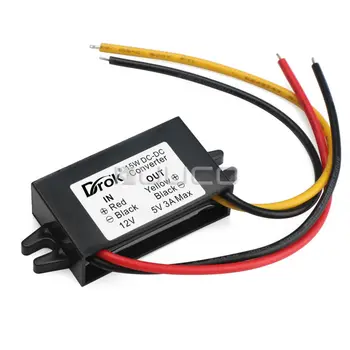 DC Buck Voltage Regulator DC 8~20V/12V to 5V 3A 15W Power Adapter/Power Converter/Driver Module
DC Buck Voltage Regulator DC 8~20V/12V to 5V 3A 15W Power Adapter/Power Converter/Driver Module