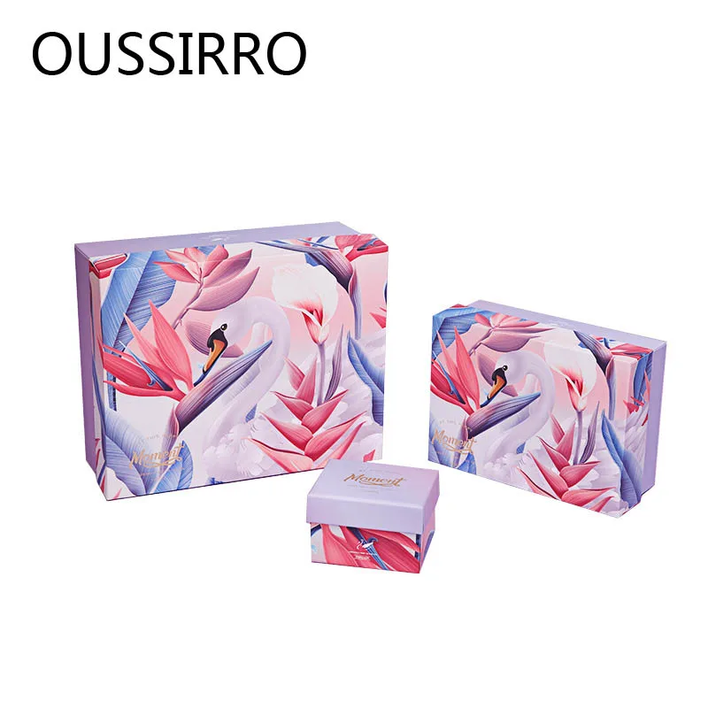 Exquisite Swan Carton Gift Boxs Packaging Box Moon Cake Biscuit Boxs Portable Candy Food Cake Christmas Wedding With Hand Gift
Exquisite Swan Carton Gift Boxs Packaging Box Moon Cake Biscuit Boxs Portable Candy Food Cake Christmas Wedding With Hand Gift