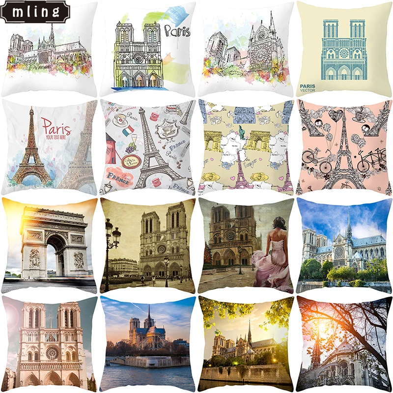 1PC Notre Dame De Paris Art Printed Church Gothic Building Cushion Cover Pillowcase Chair Seat Home Sofa Decoration
1PC Notre Dame De Paris Art Printed Church Gothic Building Cushion Cover Pillowcase Chair Seat Home Sofa Decoration