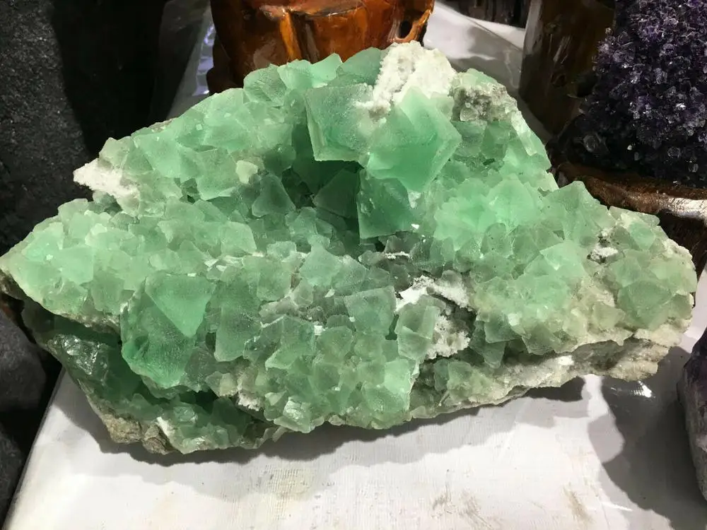 9.6kg Hot sale Natural perfect green fluorite Mineral Specimen healing crystals
9.6kg Hot sale Natural perfect green fluorite Mineral Specimen healing crystals