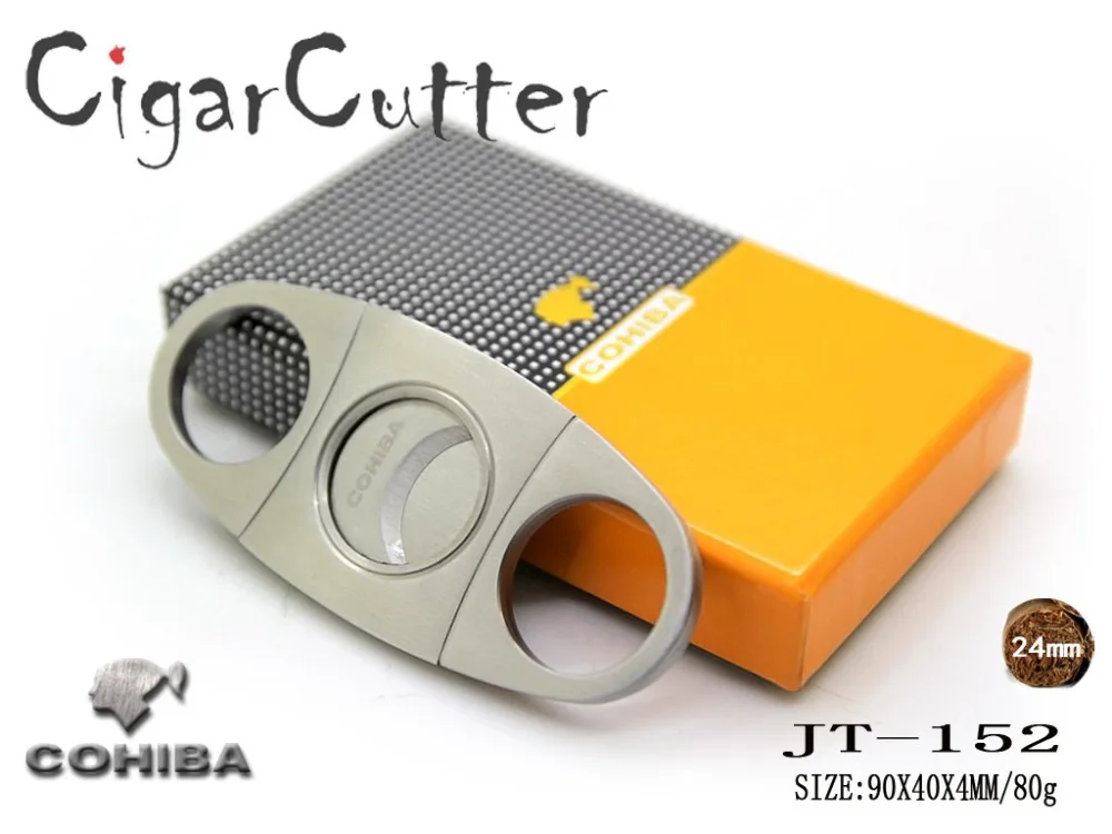 Original Cohiba cigar cutter Ultra-Thin stainless steel Pocket Zigarre Cigarette Knife Cuban Smoking Guillotine Tools Charutos
Original Cohiba cigar cutter Ultra-Thin stainless steel Pocket Zigarre Cigarette Knife Cuban Smoking Guillotine Tools Charutos