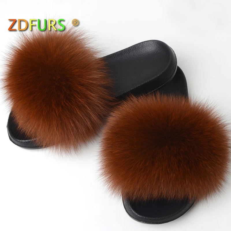 ZDFURS* Fox Hair Slippers Women Fur Home Fluffy Sliders Plush Furry Summer Flats Sweet Ladies Shoes Large Hot Sale Cute Pantufas
ZDFURS* Fox Hair Slippers Women Fur Home Fluffy Sliders Plush Furry Summer Flats Sweet Ladies Shoes Large Hot Sale Cute Pantufas