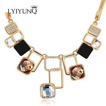 Fashion Gold-Color Geometric Channel Vintage Rhinestone Friendship Maxi Big Pendant Necklaces For Women Chain Female Jewelry
Fashion Gold-Color Geometric Channel Vintage Rhinestone Friendship Maxi Big Pendant Necklaces For Women Chain Female Jewelry