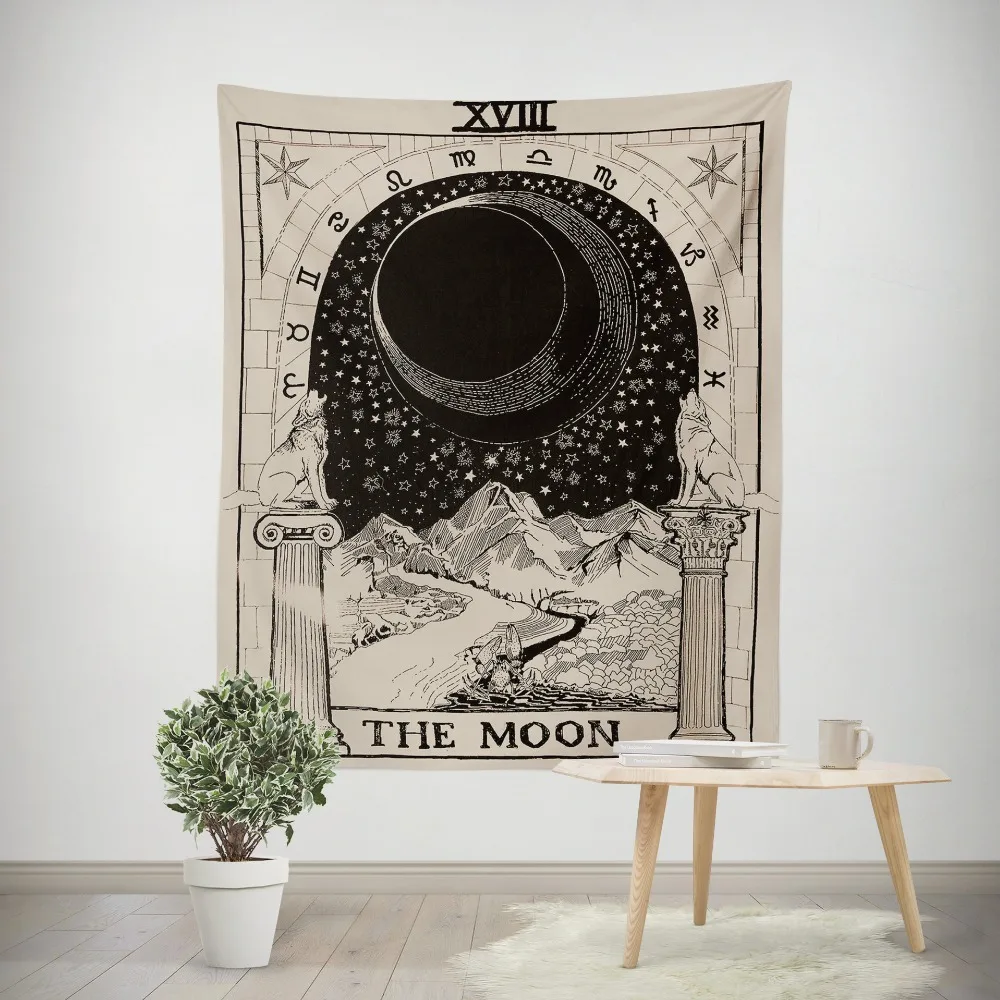 Cilected The Moon/Sun/Star Tapestry Wall Hanging 100% Polyester Fabric Thin Wall Art Tapestry Constellation Indian Mandala Retro
Cilected The Moon/Sun/Star Tapestry Wall Hanging 100% Polyester Fabric Thin Wall Art Tapestry Constellation Indian Mandala Retro