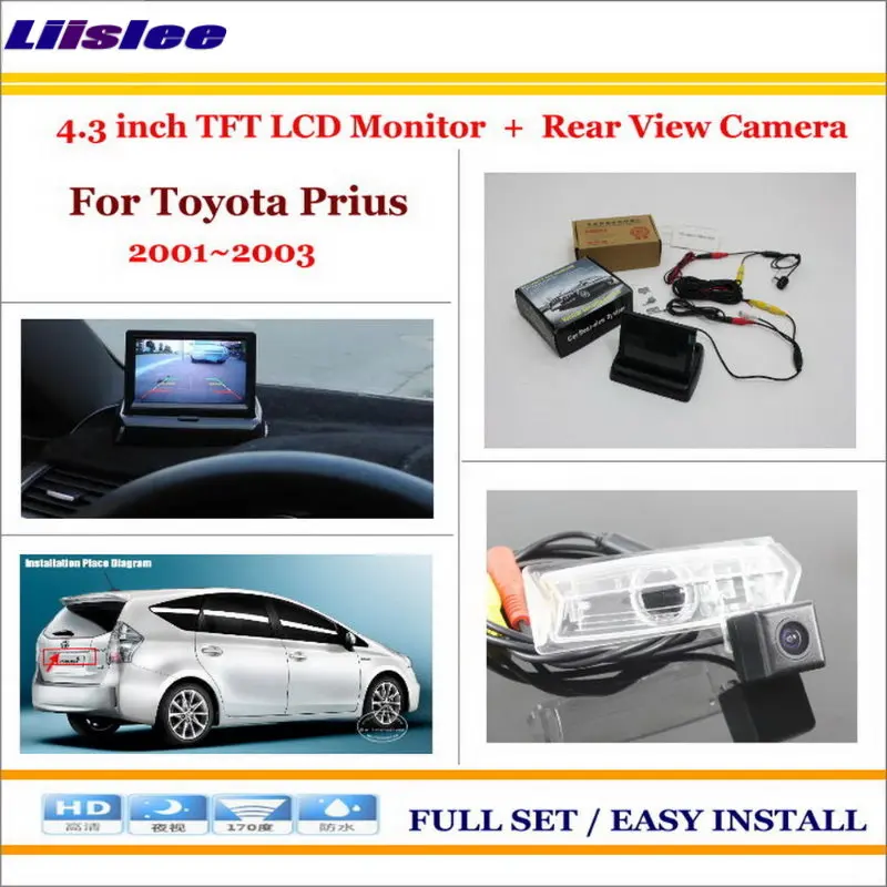 Liislee For Toyota Prius 2001~2003 Car Rear Camera + 4.3" LCD Screen Monitor = 2 in 1 Back Up Parking System
Liislee For Toyota Prius 2001~2003 Car Rear Camera + 4.3" LCD Screen Monitor = 2 in 1 Back Up Parking System