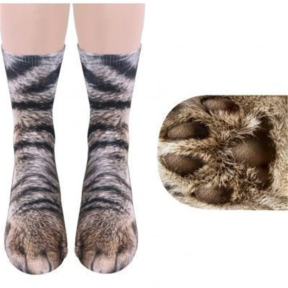 2018 New 3D Print Animal Foot Hoof Socks Adult Claw Digital Simulation Socks Unisex Trotters socks cat dog Harajuku Art tiger
2018 New 3D Print Animal Foot Hoof Socks Adult Claw Digital Simulation Socks Unisex Trotters socks cat dog Harajuku Art tiger