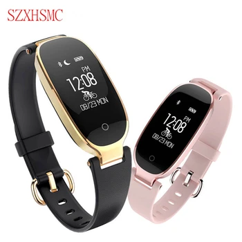 New Women S3 Smart Wristbands Fitness Bracelet Heart Rate Monitor Fitness Bracelet Band Gift to Lady for IOS Android Phone
New Women S3 Smart Wristbands Fitness Bracelet Heart Rate Monitor Fitness Bracelet Band Gift to Lady for IOS Android Phone
