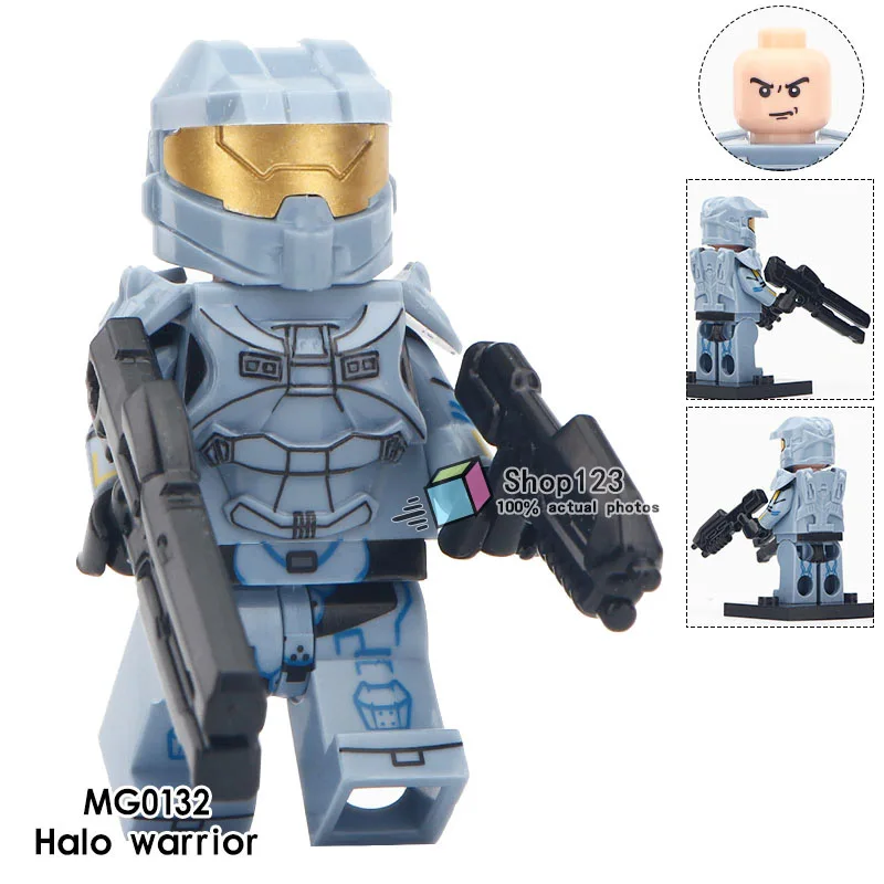 Single Sale Halo Spartan Soliders Hot Game Series With Weapons Figure Compatible With Building Blocks Toys For Children
Single Sale Halo Spartan Soliders Hot Game Series With Weapons Figure Compatible With Building Blocks Toys For Children