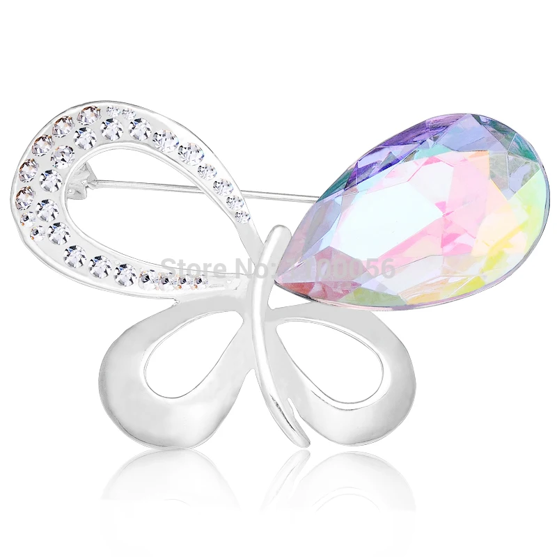Free shipping fashion jewelry display case Sliver Plated Wedding Brooches Pins Rhinestone Butterfly Brooch for women Suit X1569
Free shipping fashion jewelry display case Sliver Plated Wedding Brooches Pins Rhinestone Butterfly Brooch for women Suit X1569