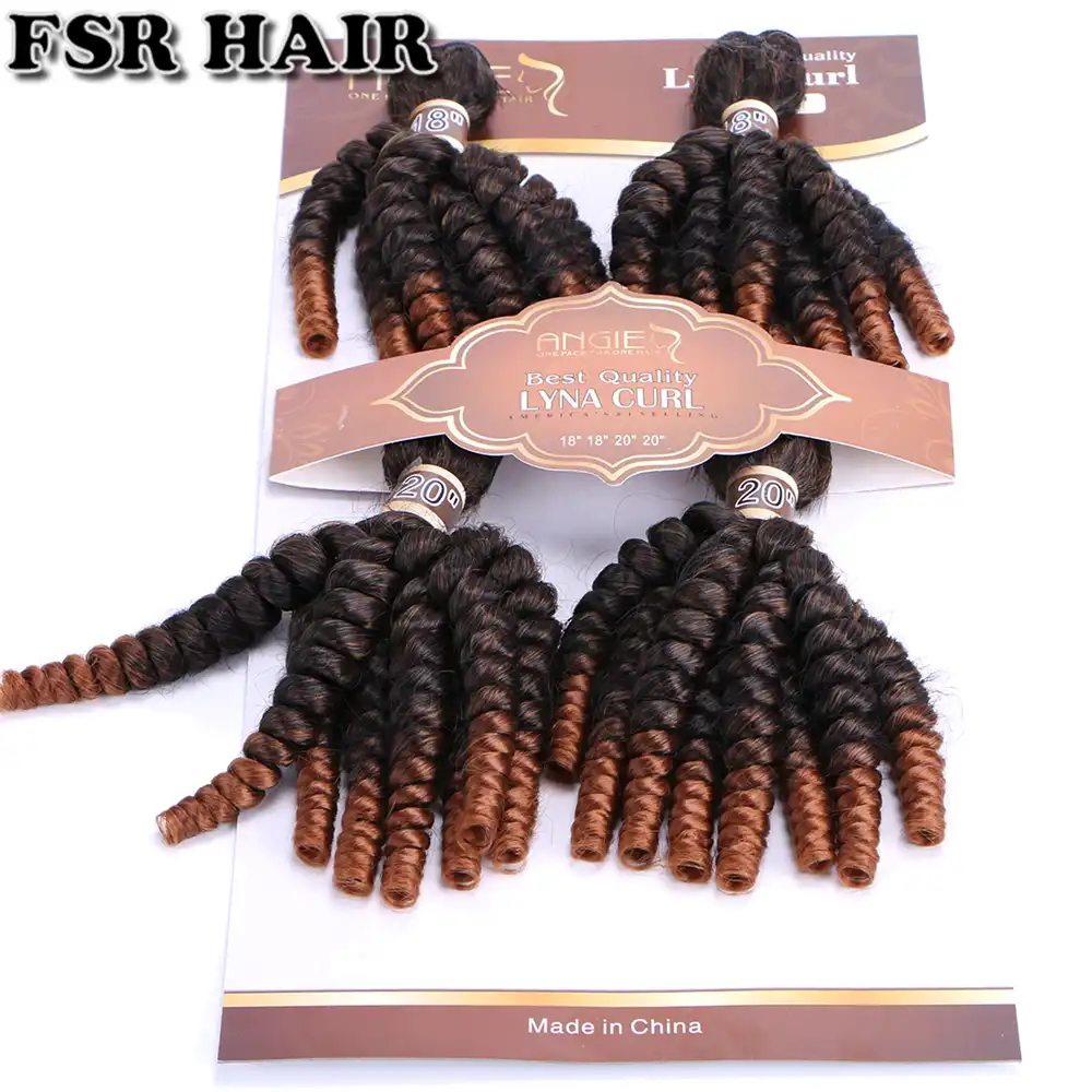 Fsr Funmi Curly Hair Bundles 18 18 20 20 Afro Curly Wavy Hair