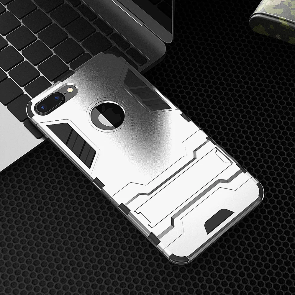 Cool Armor Kickstand Phone Case For iPhone 7 6 6S Plus Fashion Hybrid 2 in 1 Stand Holder For iPhone 7 6 6S Back Protector Cover
Cool Armor Kickstand Phone Case For iPhone 7 6 6S Plus Fashion Hybrid 2 in 1 Stand Holder For iPhone 7 6 6S Back Protector Cover