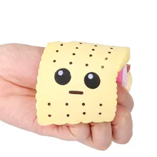 Entzückende Squishies Kawaii Käse Creme Langsam Rising Creme Squeeze Duftenden Stress Relief Spielzeug Cartoon squish Spielzeug Neuheit 4,4(China)