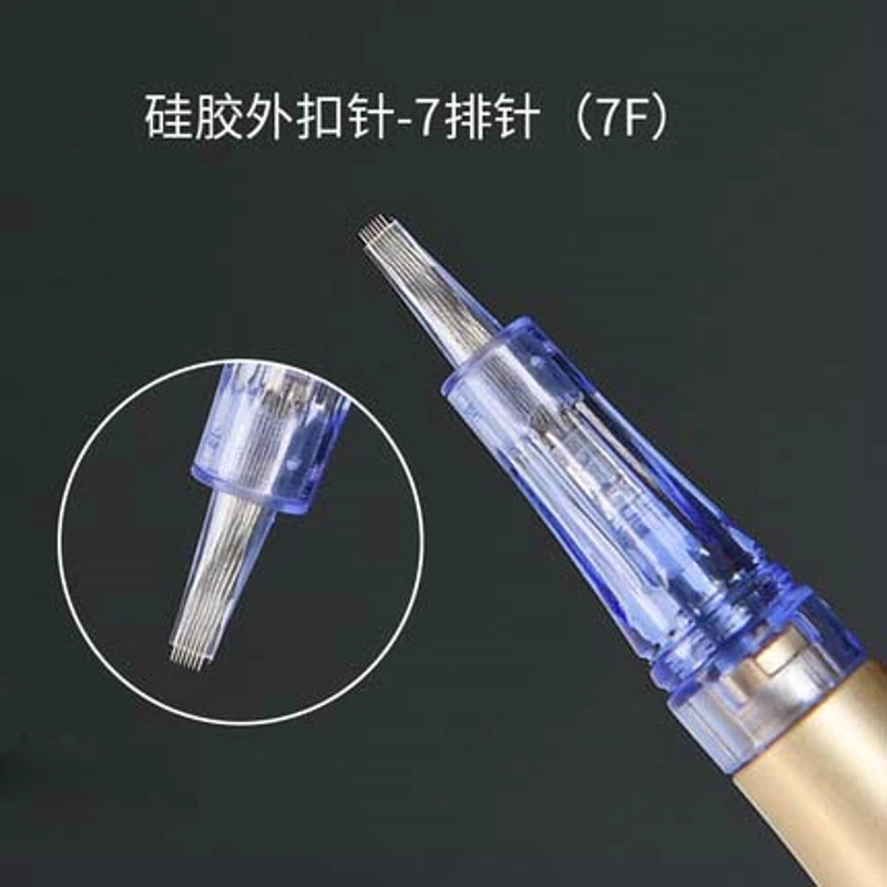 Semi-permanent Buckle Microneedles Tattoo Machine Needle Pregnancy Lips Nano-silicon Crystal Eyebrow Throw Lip Line Eye Needle
Semi-permanent Buckle Microneedles Tattoo Machine Needle Pregnancy Lips Nano-silicon Crystal Eyebrow Throw Lip Line Eye Needle