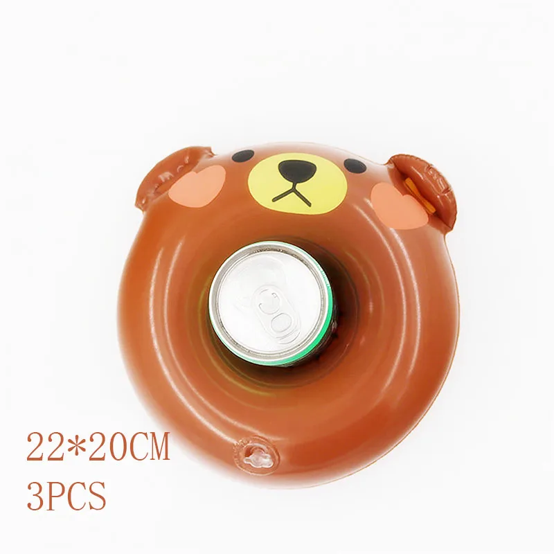3PCS Brown Bear Cartoon Drink Holder Pool Float Inflatable Hawaii Beach Party Decoration Supplies Kids Adult Bath Toys Swim Ring
3PCS Brown Bear Cartoon Drink Holder Pool Float Inflatable Hawaii Beach Party Decoration Supplies Kids Adult Bath Toys Swim Ring