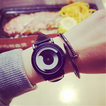 Creative Design Wristwatch Unique Concept Inner Hour Outside Minutes Fashion Soft Leather Quartz Watches for Men and Women
Creative Design Wristwatch Unique Concept Inner Hour Outside Minutes Fashion Soft Leather Quartz Watches for Men and Women