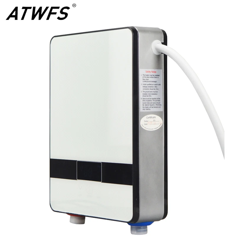 Проточный водонагреватель ATWFS 6500 Вт индукционный нагреватель термостат
