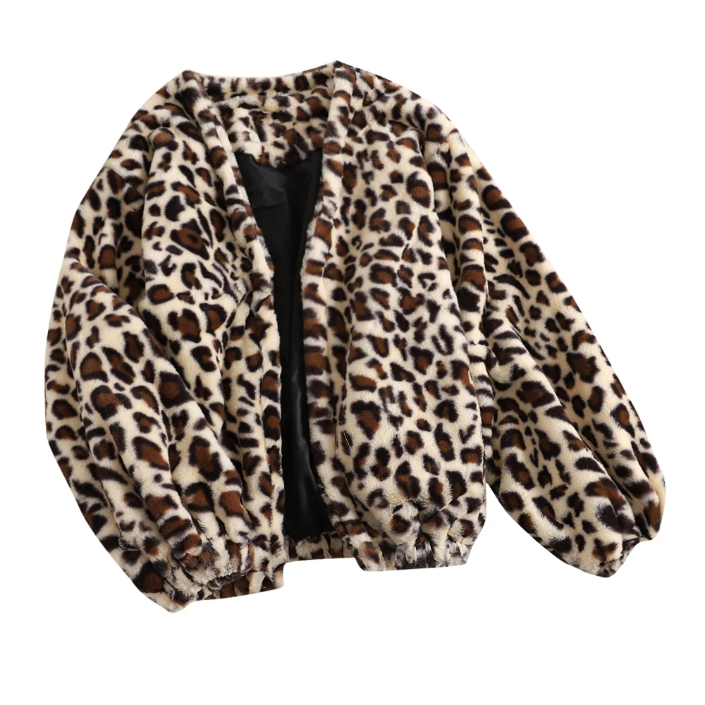 New Oversized Jacket Women Winter Leopard Thickness Ladies Coat Spring Autumn Women Jacket 8WT008
New Oversized Jacket Women Winter Leopard Thickness Ladies Coat Spring Autumn Women Jacket 8WT008
