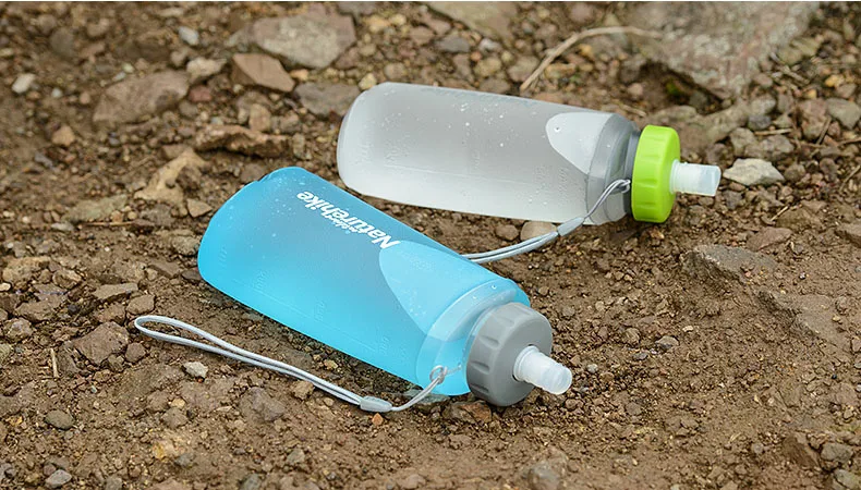 Portable Silicone Folding Bottle | For Airline Travel Sports and Hiking