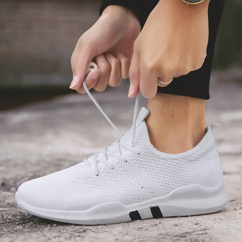 New summer men's flying woven casual shoes men's shoes breathable light trend running shoes non-slip
New summer men's flying woven casual shoes men's shoes breathable light trend running shoes non-slip