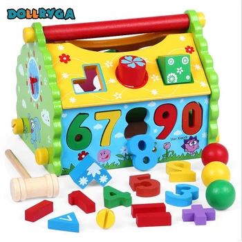 DIY Wooden Blocks Early Childhood Educational Digital Color Blocks Wooden Blocks Stitching Handmade Rainbow House Toy DOLLRYGA
DIY Wooden Blocks Early Childhood Educational Digital Color Blocks Wooden Blocks Stitching Handmade Rainbow House Toy DOLLRYGA