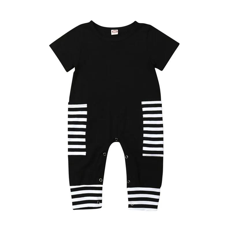 Fashion Newborn Bodysuits Baby Boy Big Pocket Striped Romper Kid Jumpsuit Pajamas Clothes Outfits 3C06
Fashion Newborn Bodysuits Baby Boy Big Pocket Striped Romper Kid Jumpsuit Pajamas Clothes Outfits 3C06