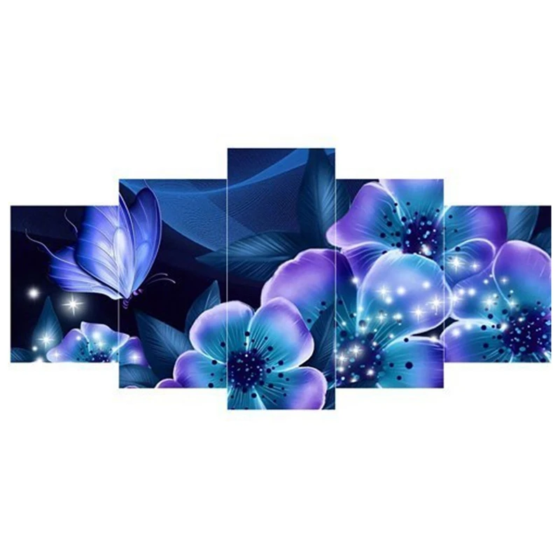 5 Pcs Diamond Painting Butterfly And Colored Flower Full Square Diamond Embroidery Fantasy Picture Rhinestone Decoration
5 Pcs Diamond Painting Butterfly And Colored Flower Full Square Diamond Embroidery Fantasy Picture Rhinestone Decoration