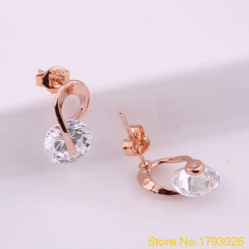 Gold-color Zircon Crystal Earring Eardrop Earbob Ear Studs Women's Jewelry for Gift 4TDY
Gold-color Zircon Crystal Earring Eardrop Earbob Ear Studs Women's Jewelry for Gift 4TDY
