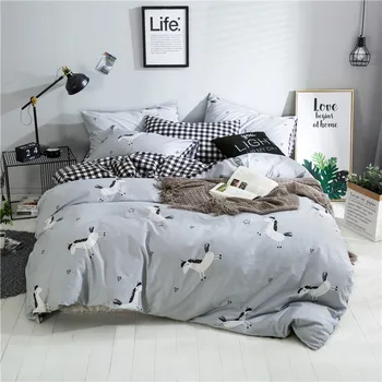 2018 Grey Unicorn 4pcs Bedding Sets Pink Gray Girl Princess Style Queen King size Bed Linen Pillowcase
2018 Grey Unicorn 4pcs Bedding Sets Pink Gray Girl Princess Style Queen King size Bed Linen Pillowcase