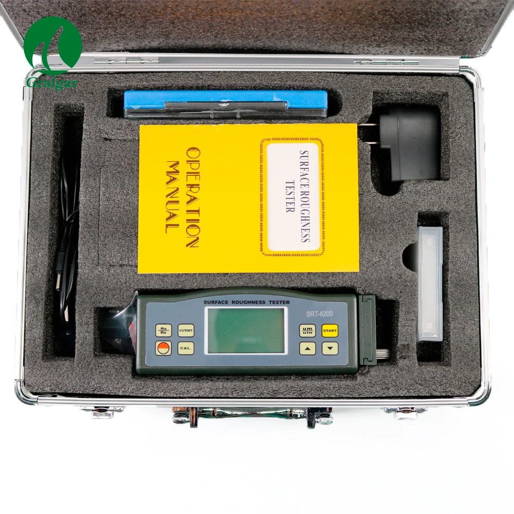 SRT-6200 Surface Profile Gauge Digital Surface Roughness Meter Gauge Tester Small in size and light in weight SRT6200
SRT-6200 Surface Profile Gauge Digital Surface Roughness Meter Gauge Tester Small in size and light in weight SRT6200