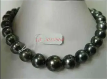 NOBLEST RARE NATURAL 12-13MM SOUTH SEA BLACK PEARL NECKLACE G14K CLASP^^^@^Noble style Natural Fine jewe (B0322)
NOBLEST RARE NATURAL 12-13MM SOUTH SEA BLACK PEARL NECKLACE G14K CLASP^^^@^Noble style Natural Fine jewe (B0322)