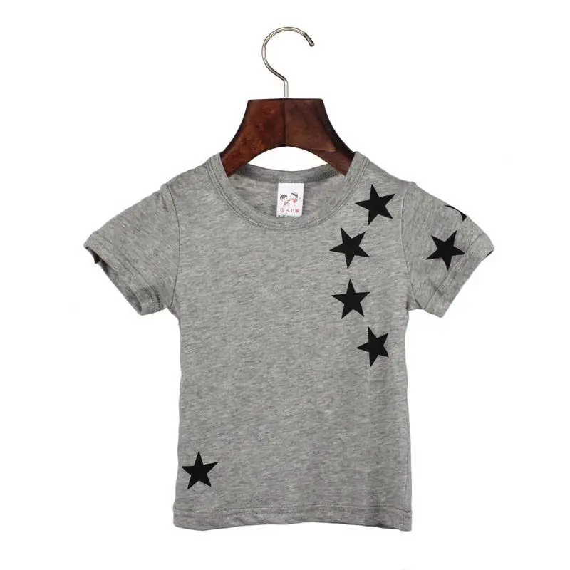 2016 New Fashion Summer T-shirts for boys Kids Chirdren Baby Clothing Cotton O Neck Star Printed Short Sleeve Tops Tees
2016 New Fashion Summer T-shirts for boys Kids Chirdren Baby Clothing Cotton O Neck Star Printed Short Sleeve Tops Tees