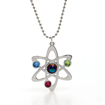 The Bigbang Theory Atome Necklace Silver Plated Pendant ball Chain Necklace Women Men Chemistry Jewelry Wholesale
The Bigbang Theory Atome Necklace Silver Plated Pendant ball Chain Necklace Women Men Chemistry Jewelry Wholesale