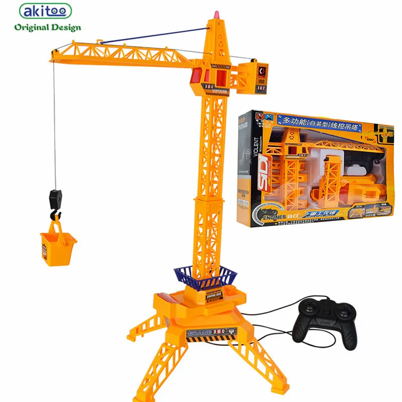 akitoo 1033 new Electric remote control project car model child tower crane - controlled works toy
akitoo 1033 new Electric remote control project car model child tower crane - controlled works toy