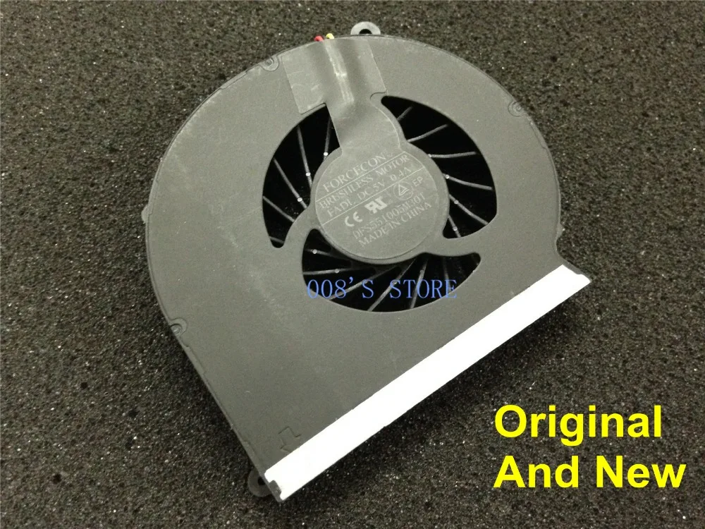 New CPU Cooler Fan For HP Compaq CQ43 G43 CQ57 G57 430 431 435 436 630 631 635 636 DFS551005M30T 5V 0.4A 646180-001 646182-001
New CPU Cooler Fan For HP Compaq CQ43 G43 CQ57 G57 430 431 435 436 630 631 635 636 DFS551005M30T 5V 0.4A 646180-001 646182-001