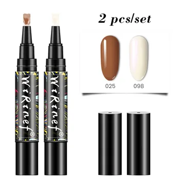 WiRinef 2Sets of OneStep Nail Gel Polish Pen Glitter Gel Pencil Nails UV Gel Tips Varnish Pen Nail Art Manicure 16 Colors TSLM1
WiRinef 2Sets of OneStep Nail Gel Polish Pen Glitter Gel Pencil Nails UV Gel Tips Varnish Pen Nail Art Manicure 16 Colors TSLM1