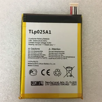 High Quality 2500Mah TLP025A1 TLP025A2 battery for Alcatel One Touch 7043K 7043Y POP 2 (5) Smartphone
High Quality 2500Mah TLP025A1 TLP025A2 battery for Alcatel One Touch 7043K 7043Y POP 2 (5) Smartphone