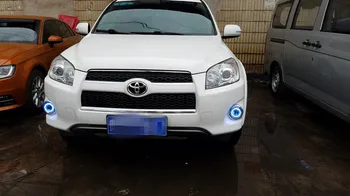 eOsuns Innovative COB angel eye led daytime running light DRL + Fog Lamp + Projector Lens for toyota rav4 2011 2012 2013
eOsuns Innovative COB angel eye led daytime running light DRL + Fog Lamp + Projector Lens for toyota rav4 2011 2012 2013