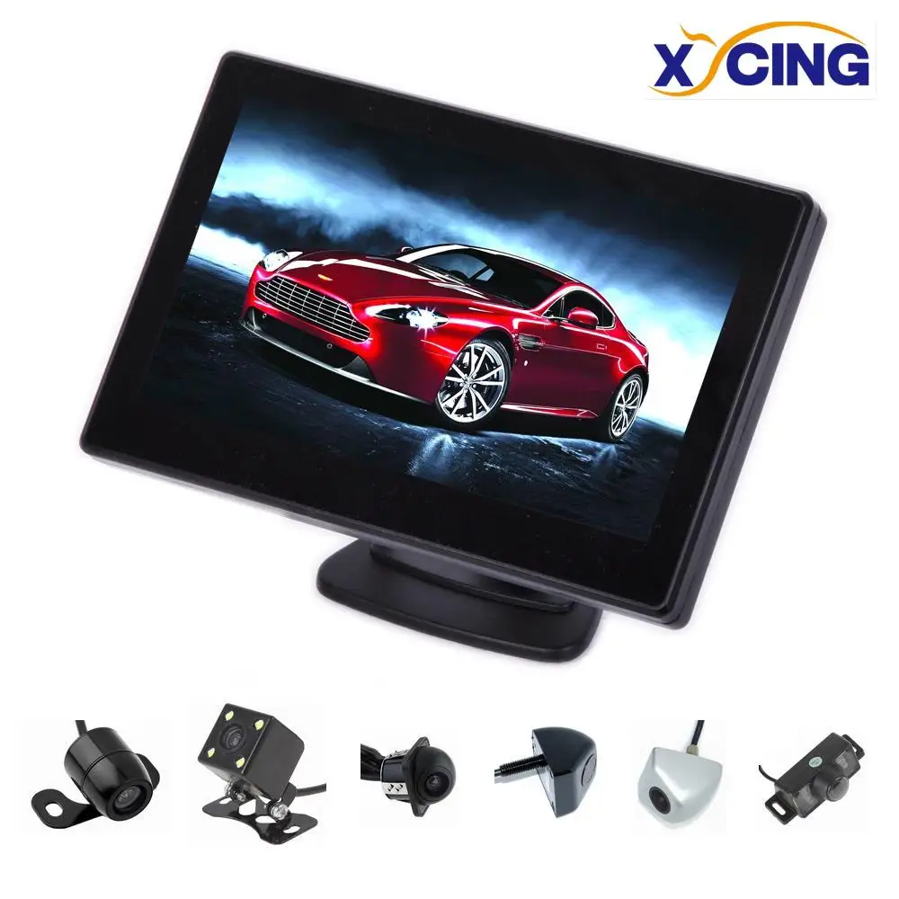 XYCING New Car Parking Monitor Kits - 5.0 Inch TFT LCD Car Monitor Car Rear View Monitor + Car Rear View Camera
XYCING New Car Parking Monitor Kits - 5.0 Inch TFT LCD Car Monitor Car Rear View Monitor + Car Rear View Camera
