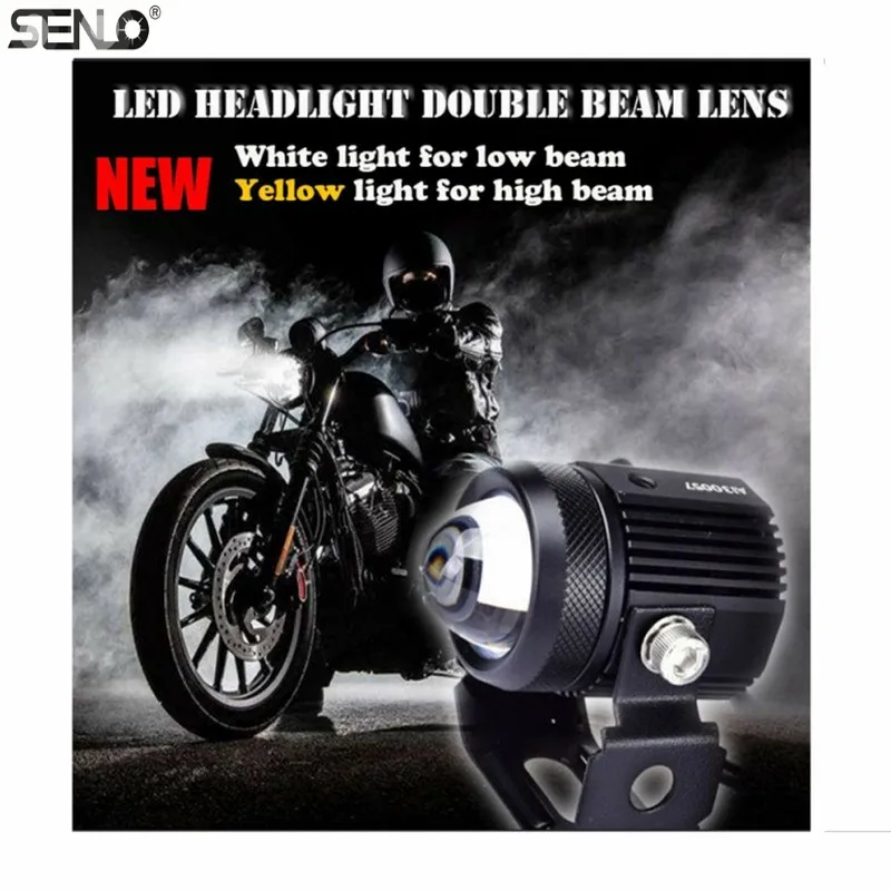 Auto Lighting System Motorcycles Dual Colors 12V 24V LED Lights Motorcycle Projector Headlight For Car And Motorcycle Headlights
Auto Lighting System Motorcycles Dual Colors 12V 24V LED Lights Motorcycle Projector Headlight For Car And Motorcycle Headlights