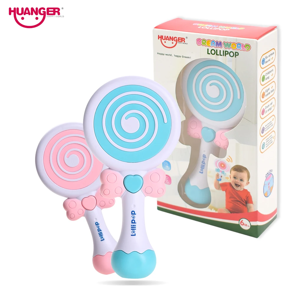 Huanger Baby Rattles Music Lollipop Mobile Hand Shake Bell Ring Flashing 0-24 Month Unisex Newborn Kids Toy Educational Gift
Huanger Baby Rattles Music Lollipop Mobile Hand Shake Bell Ring Flashing 0-24 Month Unisex Newborn Kids Toy Educational Gift