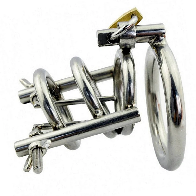 Stainless Steel Male Chastity Device with Urinary Plug Cock Cage Chastity Belt Crafts home Decro ornament Figure Miniatures
Stainless Steel Male Chastity Device with Urinary Plug Cock Cage Chastity Belt Crafts home Decro ornament Figure Miniatures