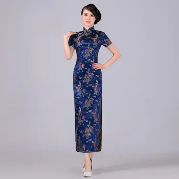 L Sexy Mandarin Collar Hight Split Qipao Summer Chinese Traditional Women Print Flower Dress Elegant Long Style Cheongsam M-XXL
L Sexy Mandarin Collar Hight Split Qipao Summer Chinese Traditional Women Print Flower Dress Elegant Long Style Cheongsam M-XXL